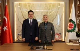 Başkan Dr Hisoğlu Başkan erbaşaran’ı ziyaret...