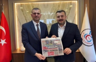 Başkan Sivrikaya Başkan Erbaşaran’ı ziyaret...