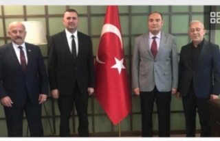 Başkan Sivrikaya kaymakam demirkale’yi ziyaret...