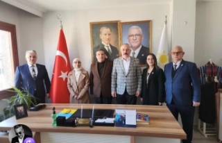 Başkan Aydın, Başkan Erkan’ı ziyaret etti