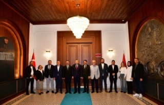Başkan Çapkınoğlu, Vali Şahin’i ziyaret etti