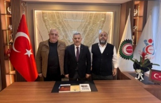 Başkan Erbaşaran’ı ziyaret