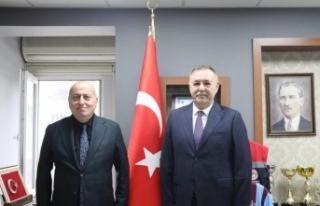 Başkan Erdem, İl Müdürü Kaplan’ı ziyaret etti