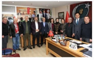 Başkan Hisoğlu, Başkan Bayraktar’ı ziyaret etti