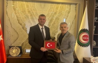 Başkan Sivrikaya Başkan Erbaşaran’ı ziyaret...