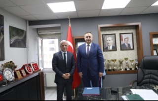 Başkan TOK İl Müdürü Kaplan’ı ziyaret etti