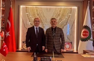 Dr.malkoç Başkan erbaşaran’ı ziyaret etti