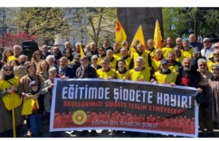 EĞİTİM'DE ŞİDDETE HAYIR