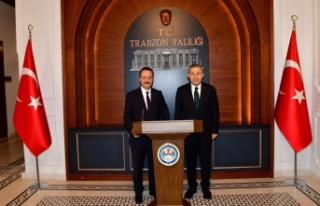 Genel Müdür Şentürk, Vali Şahin’i ziyaret etti