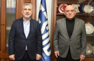 Milletvekili Büyük Aydın Başkan kara’yı ziyaret...