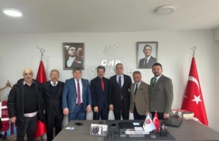 Muhtarlar Başkan Batmaz’ı ziyaret ettiler