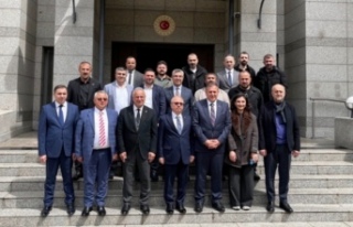 Trabzon iş insanları heyeti Bakü Büyükelçiliğini...