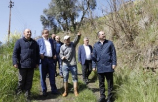 YENİMAHALLE MENGENDERE SOKAK’TA ALTYAPI ÇALIŞMALARI...