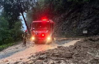 BÜYÜKŞEHİR İTFAİYESİ ARAKLI’DA YARDIMA KOŞTU