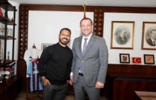 TRABZONSPOR’UN UNUTULMAZ YILDIZI ALANZİNHO, BAŞKAN...