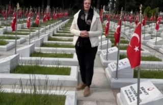 Av.Suiçmez şehitliği ziyaret etti