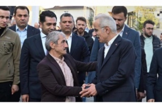 Bakan Uraloğlu düzköy‘de.