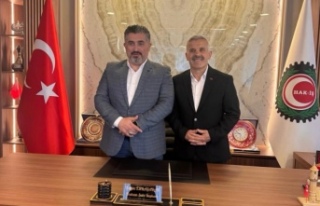 Başhekim Dr.Yükünç başkan Erbaşaran’ı ziyaret...