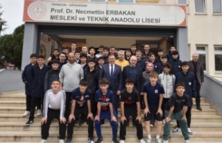 Başkan Çelebi, Prof. Dr. Necmettin Erbakan MTAL'da...