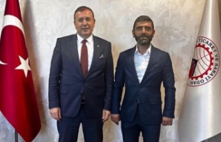 Başkan taşkın Başkan Çelebi’yi ziyaret etti
