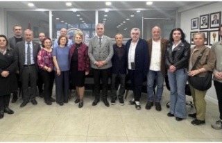 Başkan Batmaz, Başkan Prof. Dr. Pulathan’ı ziyaret...