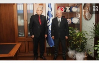 Başkan Erkan, Başkan Kara’yı ziyaret etti