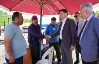 BAŞKAN KAYA, KURBAN PAZARINI ZİYARET ETTİ