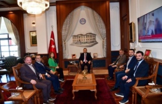 Başkan Tiryaki, Vali Şahin’i ziyaret etti
