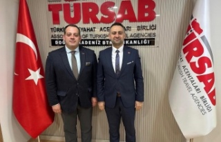 Başkan Turhan, Başkan Tunay’yı ziyaret etti
