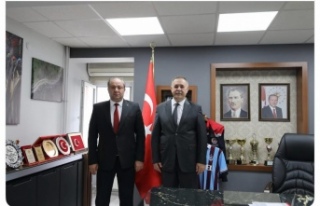 Bayrak, İl Müdürü Kaplan’ı ziyaret etti