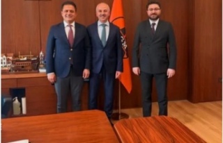 Dr Hisoğlu Genel müdür yardımcısı sağlam’ı...