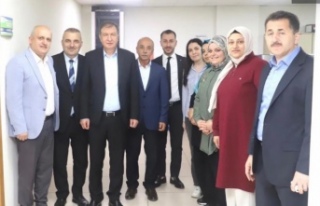 Genel müdür kul personelin bayramlarını kutladı.