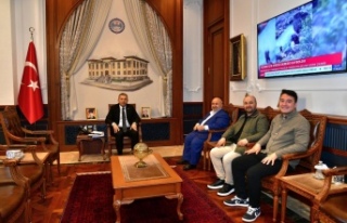 Güneş, Vali Şahin’i ziyaret etti