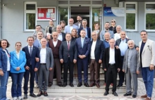 İl Başkanı Mustafa bak topladı