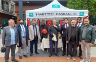 İYİ’ler çadırda buluştular.