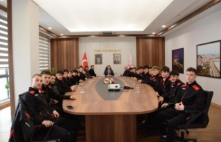 Kaymakam Ocak’ı U19 Takımı Ziyaret Etti