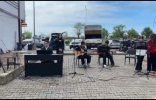 Of’ta Sokak Konseri İlgi Çekti