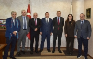 TTSO'yu ziyaret eden Hollanda Büyükelçisi...
