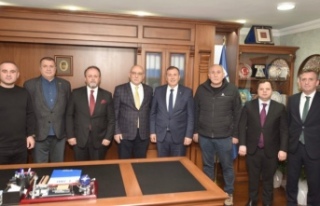 TTSO’dan Başkan Kara'ya tebrik ziyaret