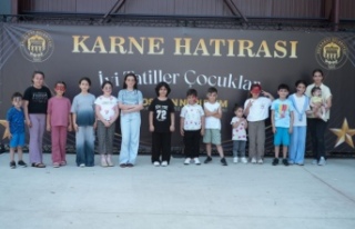 Akçaabat Belediyesi Karne Şenliği Çocuklara Unutulmaz...