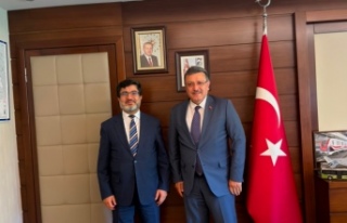 BAŞKAN GENÇ’TEN GENEL MÜDÜR EYİGÜN’E ZİYARET