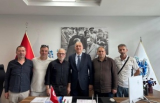 Başkan bak başkan yardımcısı Özçilingir ziyaret...