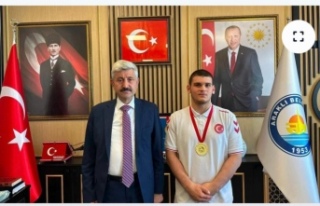 Başkan Çebi ağırladı