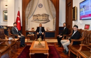 Başkan Yılmaz Vali Şahin’i ziyaret etti