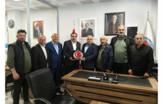 Başkan Çelik, Başkan Aktürk’ü ziyaret etti