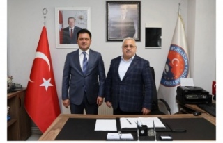 Başkan Dr. Hisoğlu’ndan Başkan Aktürk’e Ziyaret