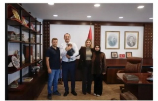 Başkan Ekim ''Erdem bebeğe destek vereceğiz''