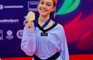 BÜYÜKŞEHİR SPORCUSU AYBİKE GURURLANDIRDI