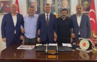 Çarşıbaşıı’ndan Başkan Sivrikaya’yı ziyaret