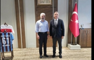 Dr.Günnar, İl Emniyet Müdürü Loğolu’nu ziyaret...
